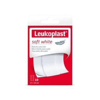 Leukoplast Soft White 100 X 6 Cm 10Pz