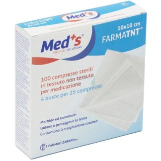 GARZA MEDS TNT 10X10CM 100PCS