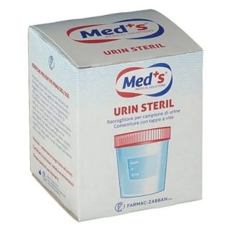 Meds Urine Container Sterile Vacuum 120Ml