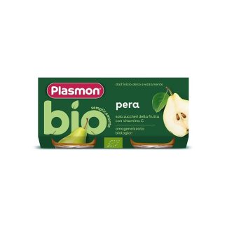 Plasmon Organic Pear Baby Food 2X80G