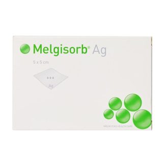 Melgisorb Ag Dressing 5X5Cm