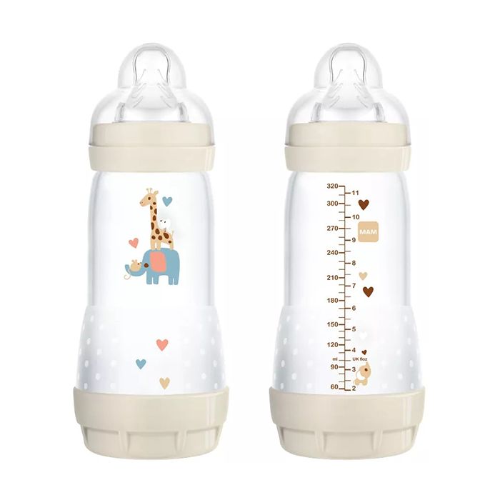 Mam Biberon Easy Start 320Ml 4+ Nipple 3 Neutral