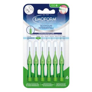 Emoform Interdental Brushes 0 Green
