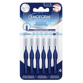 Emoform Interdental Brush Iso 5 Blue