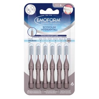 Emoform Interdental Brush ISO 6 Beige