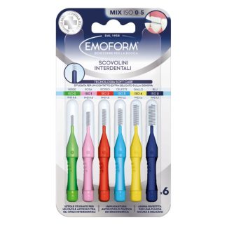 Emoform Interdental Brush Set 6Pcs