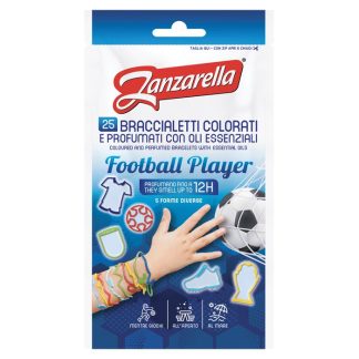 Mosquito Bracelets Football Player 25Pz