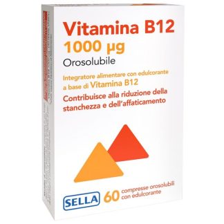 Vitamin B12 Sella 60 Chewable Tablets