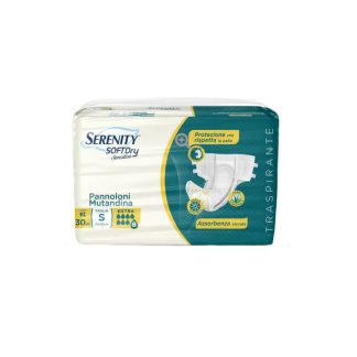 Serenity Pull-Up Diaper Extra Sensitive Size L 30 Pieces