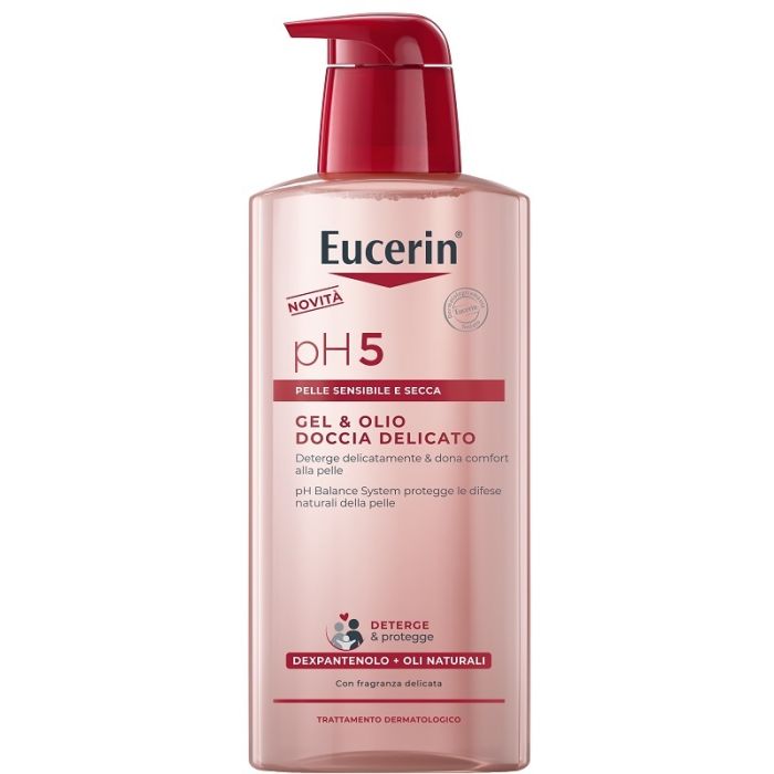 Eucerin Gentle Shower Gel & Oil 400Ml