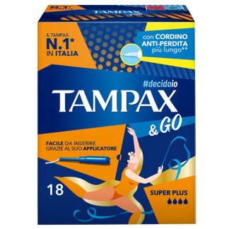 Tampax &Go Super Plus 18Pz