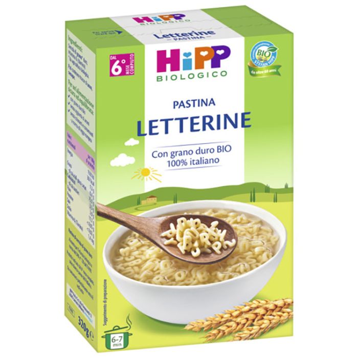 Hipp Bio Little Pasta Letters 320G