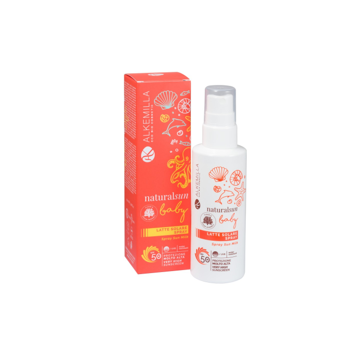 Alkemilla Baby Solar Spray Milk Spf50+ 150Ml
