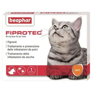 Fiprotec*Spot-On Soluz 1 Pipetta 0,5Ml 50 Mggatti