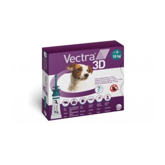 Vectra 3D 3Pip 1.6Ml Dogs 4-10Kg Green