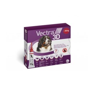 Vectra 3D 3Pip 8Ml Dogs >40Kg Red