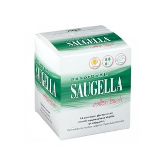 Saugella Cotton Touch Day Pads 14Pc