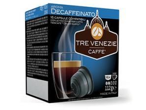 Tre Venezie - 16 капсул без кофеина, совместимых с Dolce Gusto, 112 г