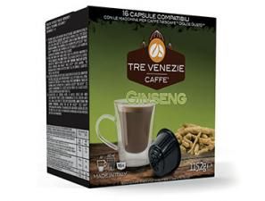 Tre Venezie - 16 капсул с женьшенем, совместимых с Dolce Gusto, - 115,2 г