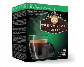 Tre Venezie - 16 капсул Crema Soave, совместимых с Dolce Gusto, - 112 г