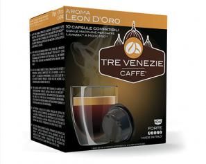 Tre Venezie - 16 капсул Leon D'oro, совместимых с Dolce Gusto, - 112 г
