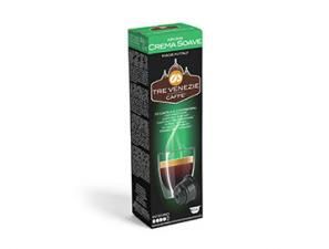 Tre Venezie - 10 капсул Crema Soave, совместимых с Nespresso, 80 г