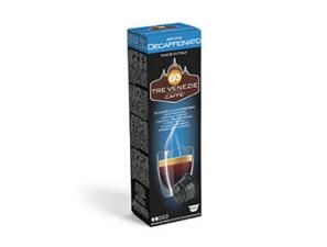 Tre Venezie - 10 капсул без кофеина, совместимых с Nespresso, 70 г