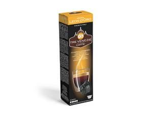Tre Venezie - 10 капсул Leon D'oro, совместимых с Nespresso, 80 г