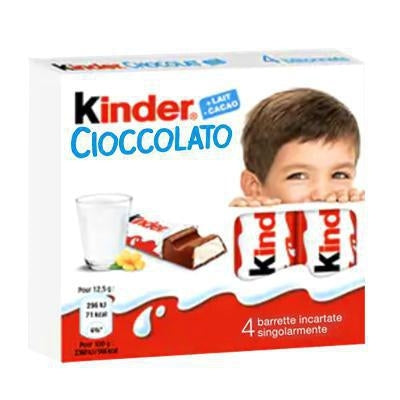 Kinder - Шоколадные батончики (4 шт.)