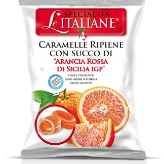 Serra - Конфеты с начинкой из сока красного апельсина, сертифицированного по стандарту PGI (Защищенное географическое указание) - 100 г