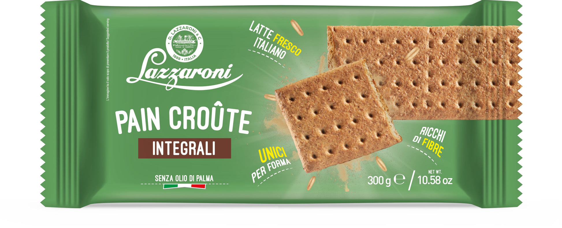 Lazzaroni - Круте из цельнозерновой муки от боли - гр 300