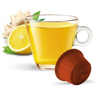 Gimoka Имбирь и лимон - 8 капсул, совместимых с Dolce Gusto