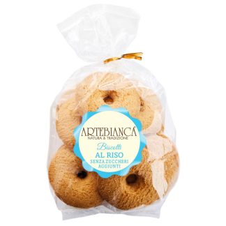 Arte Bianca - Рисовое печенье без сахара - 400 г