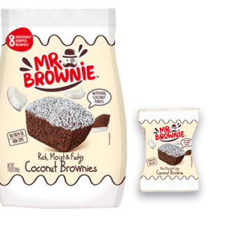 Мистер Брауни - Кокосовые брауни 200 г