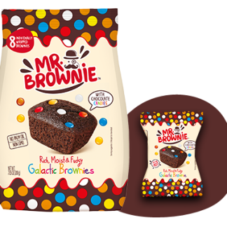Мистер Брауни - Шоколадные брауни с шоколадной крошкой, 200 г