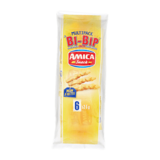 Чипсы Amica - Мультиупаковка Bi-Bip, 6 пакетов - Gr. 150