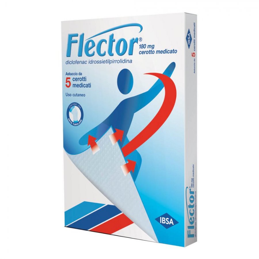 FLECTOR* 180 MG 5 CEROTTI MEDICATI