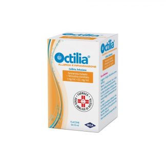 Octilia Collirio Allergia e Infiammazione 10 ml - Antistaminico e Decongestionante per Occhi