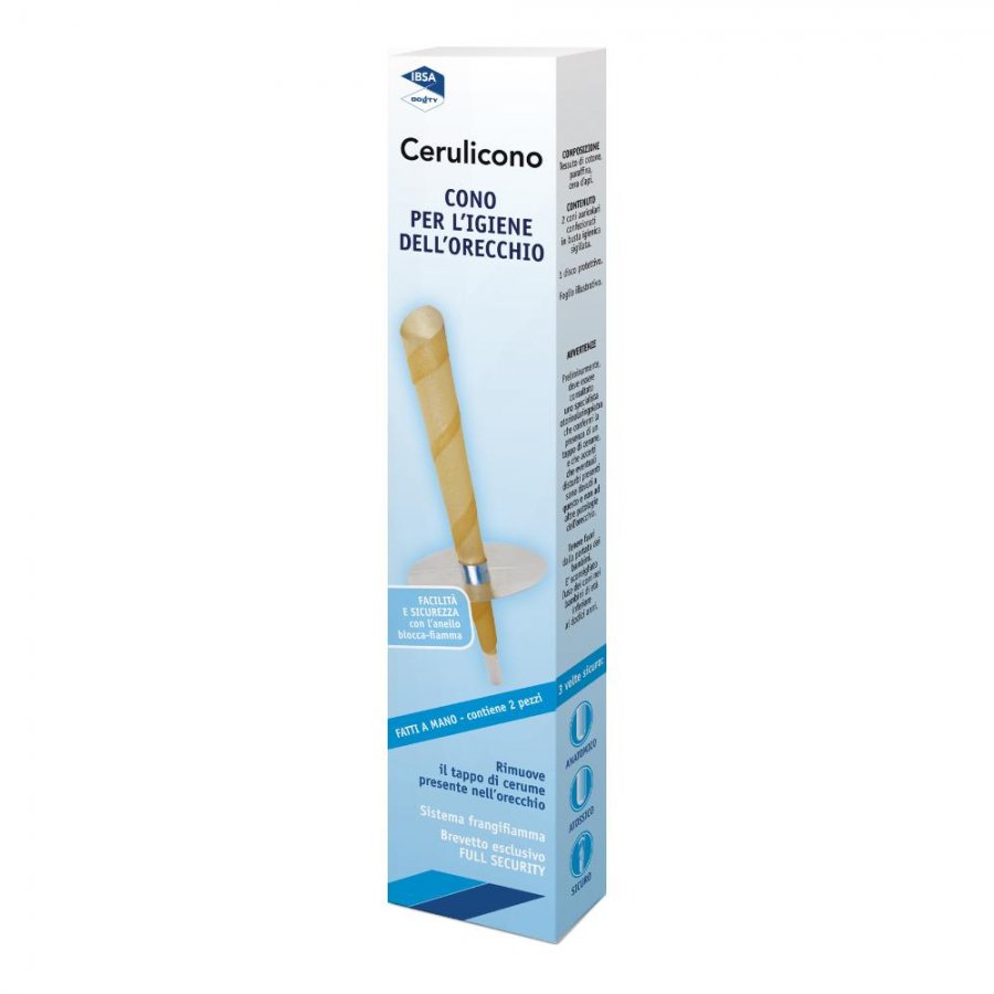 Bouty Cerulicono Cono Auricolare, 2 Pezzi – Rimozione Sicura del Cerume