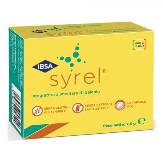 Syrel, Integratore Alimentare con Selenio 7,46 g, 30 Capsule