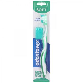 Odontovax Total Tech Spazzolino Soft, 1 Pezzo – Pulizia Profonda e Delicata