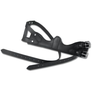 Waldhausen Collare Anti-Vizio Leder Nero